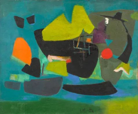Jean Miotte — Ohne Titel, um 1950