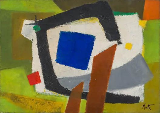 Jean Miotte — Ohne Titel, um 1950