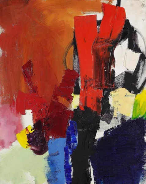 Jean Miotte — Composition abstrait