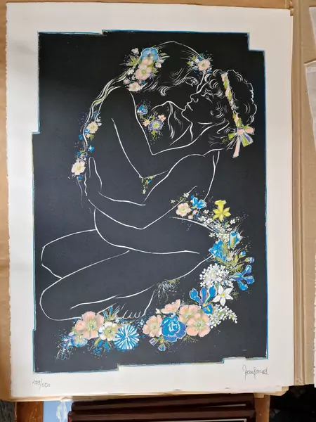 Jean MONOD (1922-1986), Ensemble de 18 lithographies en couleur — DognyAuction