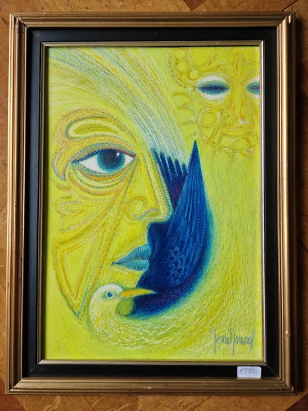 Jean Monod — Composition jaune