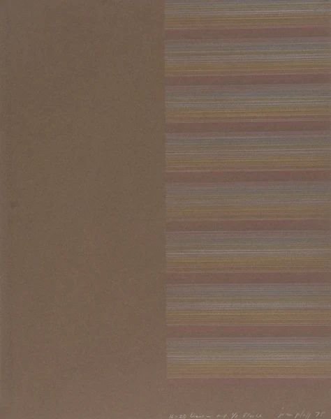 Jean Pfaff — 16 x 20 auf 1/2 Fläche, 1975