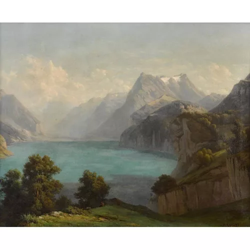 Jean-Philippe George dit George-Julliard — Urnersee mit Urirotstock.