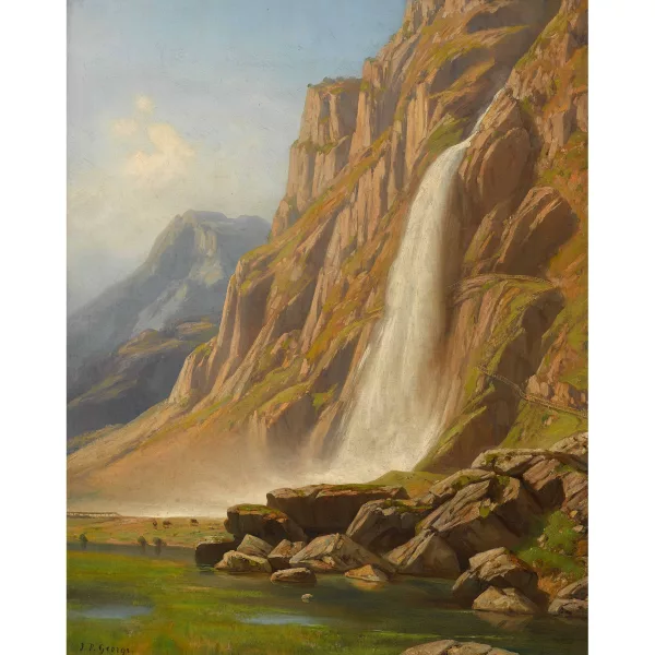 Jean-Philippe George dit George-Julliard — "Cascade de Pissevache".
