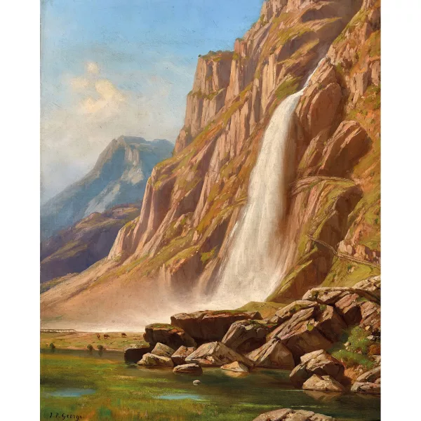 Jean-Philippe George dit George-Julliard — "Cascade de Pissevache".