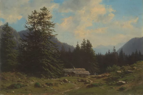 Jean-Philippe George dit George-Julliard — Alphütten im Berner Oberland