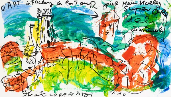 Fribourg et la Tour Rouge