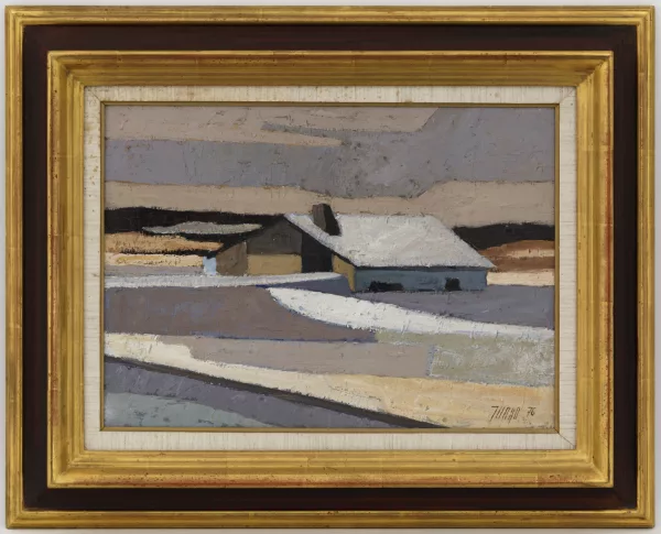 Jean-Pierre Jungo — Neige au grand-cachot-devant"