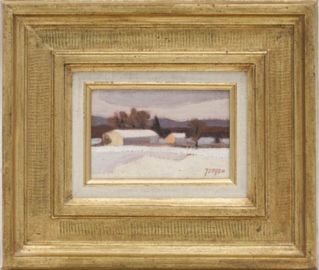 Neige à Meyrin