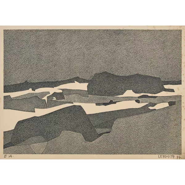 Jean Pierre LERMITE — "Paysage bayardin".