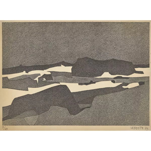 Jean Pierre LERMITE — "Paysage bayardin".