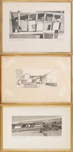 Jean Pierre LERMITE — Jean Pierre Lermite, 3 épreuves d'artiste.