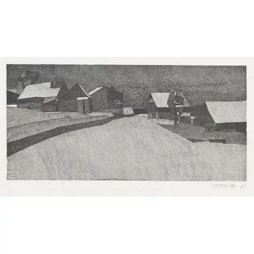 Jean Pierre LERMITE — "Première neige au Cachot".
