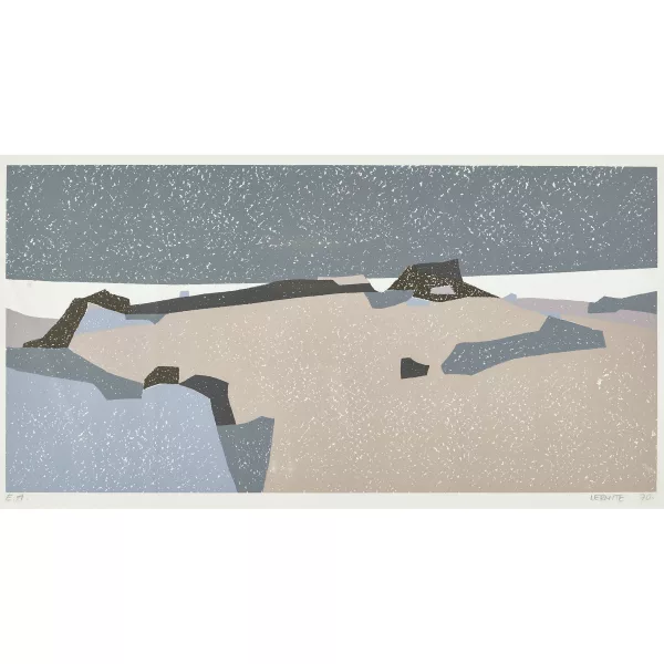 Jean Pierre LERMITE — "Silence hivernal".