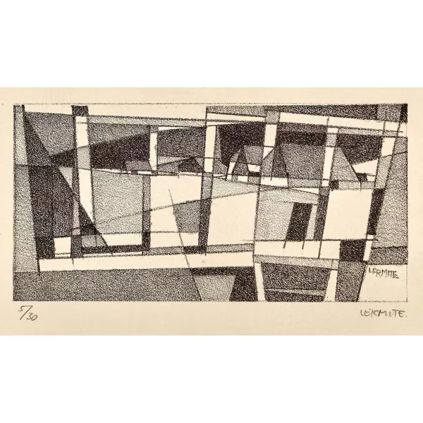 Jean Pierre LERMITE — "Petite verrière / Les Places".