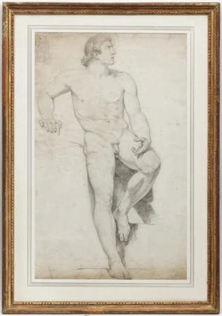 Nu académique masculin