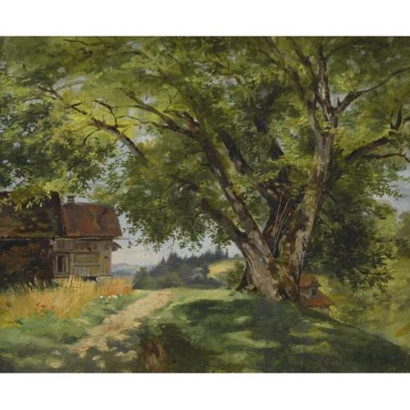 "Bauer mit Haus"
