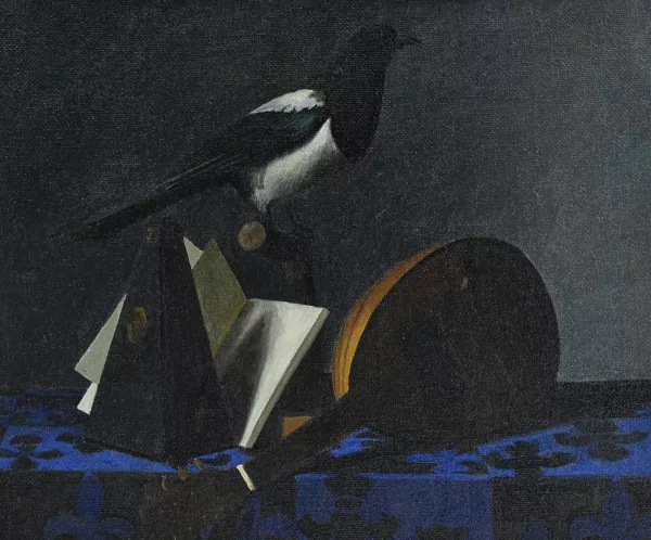 Jean Roll — "Pie, mandoline et livre"