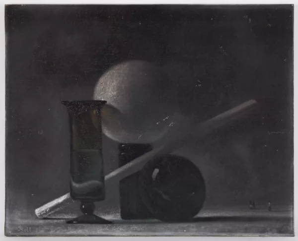 Jean Roll — Jean Roll (1921), Une terre nouvelle, huile sur