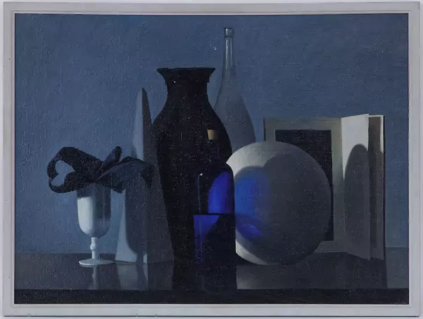 Le reflet bleu