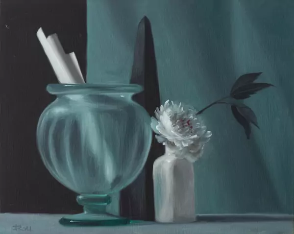 Jean ROLL (1921-2015), "Transparence", Huile sur toile — DognyAuction