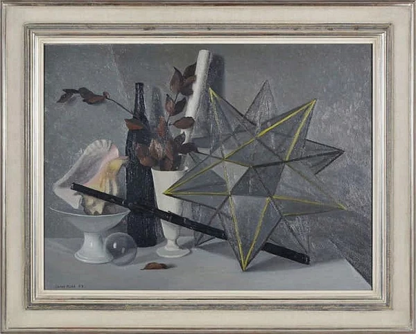Jean Roll — Nature morte à l'étoile et coquillage