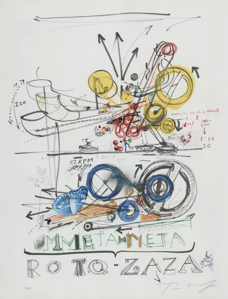 Jean Tinguely — Rotozaza I, 1967