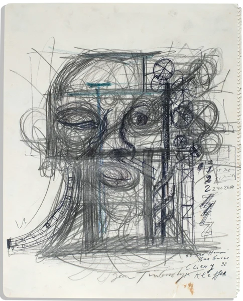 Jean Tinguely — Le monstre dans la forêt