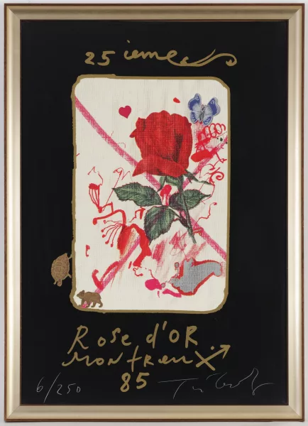 Jean Tinguely — 25ième Rose d'or, Montreux, 1985