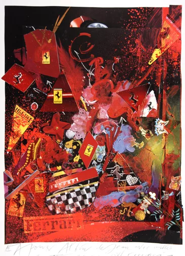 Jean Tinguely — Ferrari, 1991