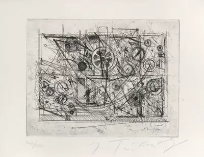 Jean Tinguely — März 2022 (A164) - Auktionsstart: 25.3.2022, 11:40 — Schuler Auktionen