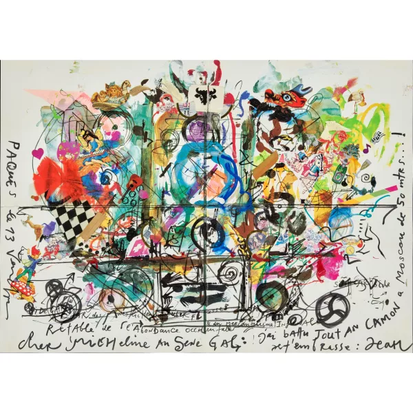 Jean Tinguely — "Retable".