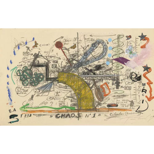 Jean Tinguely — "Chaos Nr. 1".