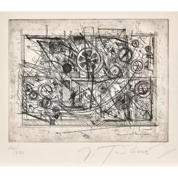 Jean Tinguely — "Metaharmonie III".