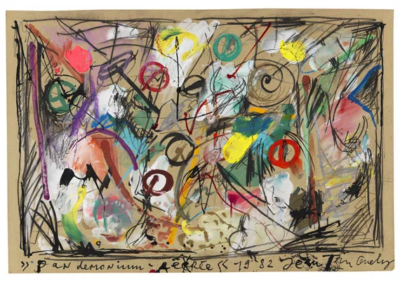 Jean Tinguely — Pan demonium aérée