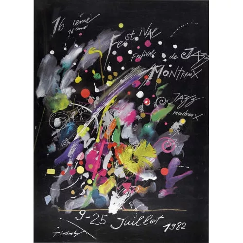Jean Tinguely — "Montreux Jazz Festival 1982".