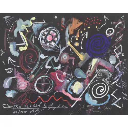 Jean Tinguely — "Pro Progin".
