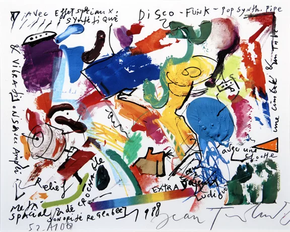Jean Tinguely — Ohne Titel, 1988