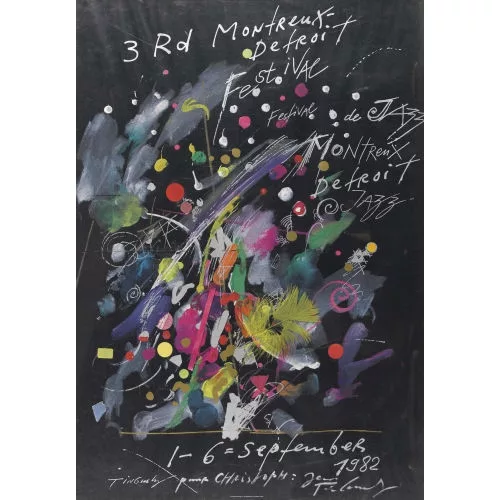 Jean Tinguely — "Montreux Jazz Festival 1982".