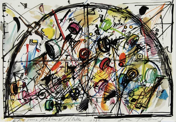 Jean Tinguely — Ohne Titel, 1982