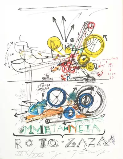 Jean Tinguely — Juni 2024 (A173) - Auktionsstart: 12.6.2024, 11:00 — Schuler Auktionen