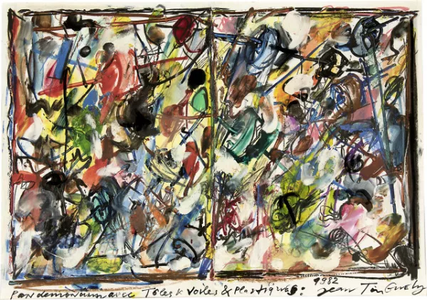 Jean Tinguely — Pandemonium avec Tôles & Voiles & Plastiques