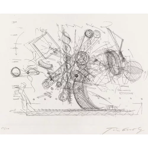 Jean Tinguely — Rotationsformen.