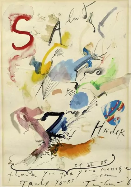 JEAN TINGUELY — Salut Zehnder. 1985. — Koller Auktionen