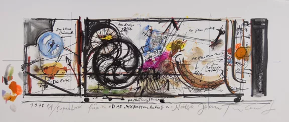 Jean Tinguely — Das Märchen-Relief, 1978