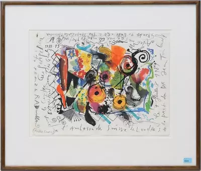 Jean Tinguely — September 2024 (A174) - Auktionsstart: 12.9.2024, 14:50 — Schuler Auktionen