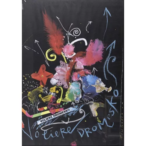 Jean Tinguely — "Voliere Dromesko".