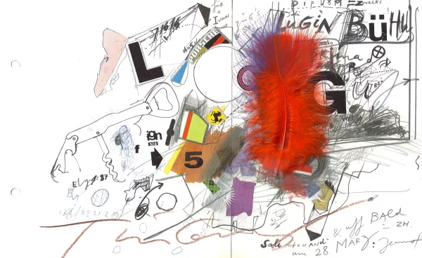 Jean Tinguely — Lugin Bühl, 1972