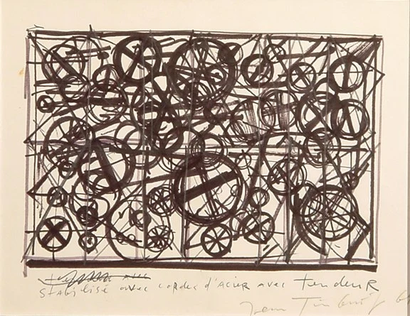 Jean Tinguely — Recherches pour un relief sonore, 1969
