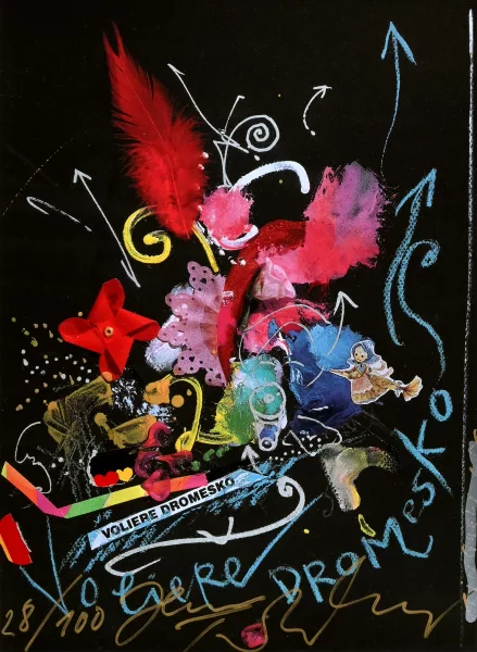 Jean Tinguely — Volière Dromesko